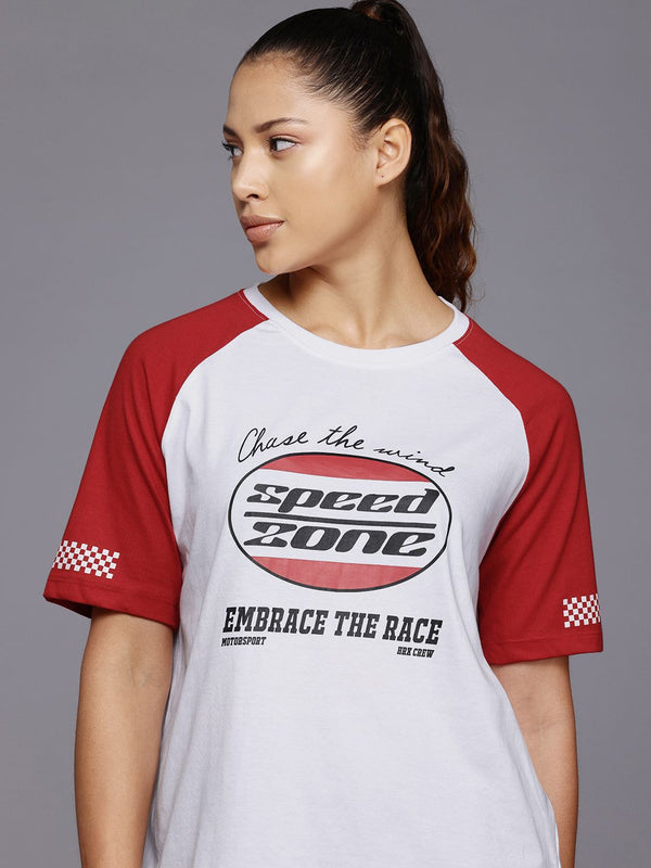 HRX by Hrithik Roshan Printed Lifestyle T-shirt