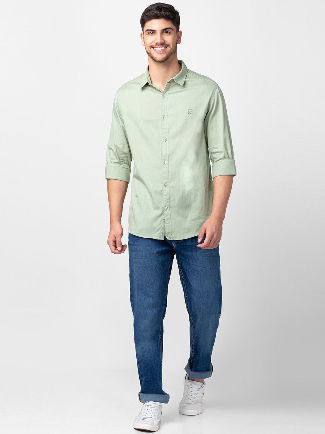 SPYKAR Men Light Fade Stretchable Cotton Jeans