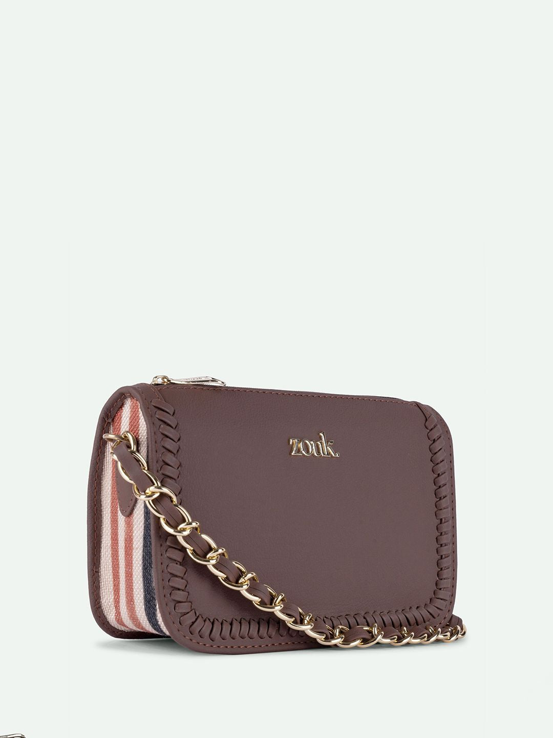 ZOUK Women Textured Sling Bag