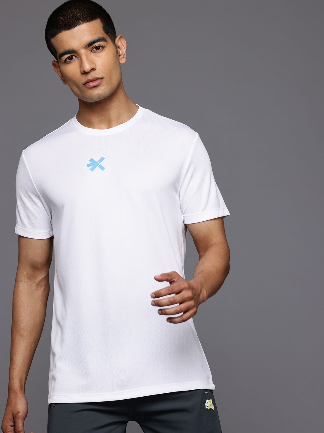 HRX by Hrithik Roshan Typography Printed Rapid-Dry Running T-shirt