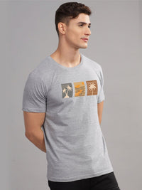 ADRO Men Printed T-shirt