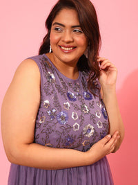CURVY STREET Net Sheath Dress