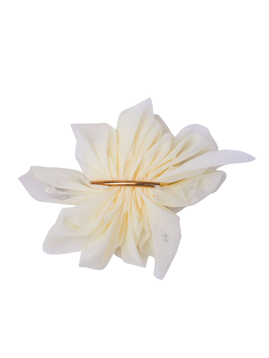 SALTY  Bride Ruffle Hair Pin for Women & Girls
