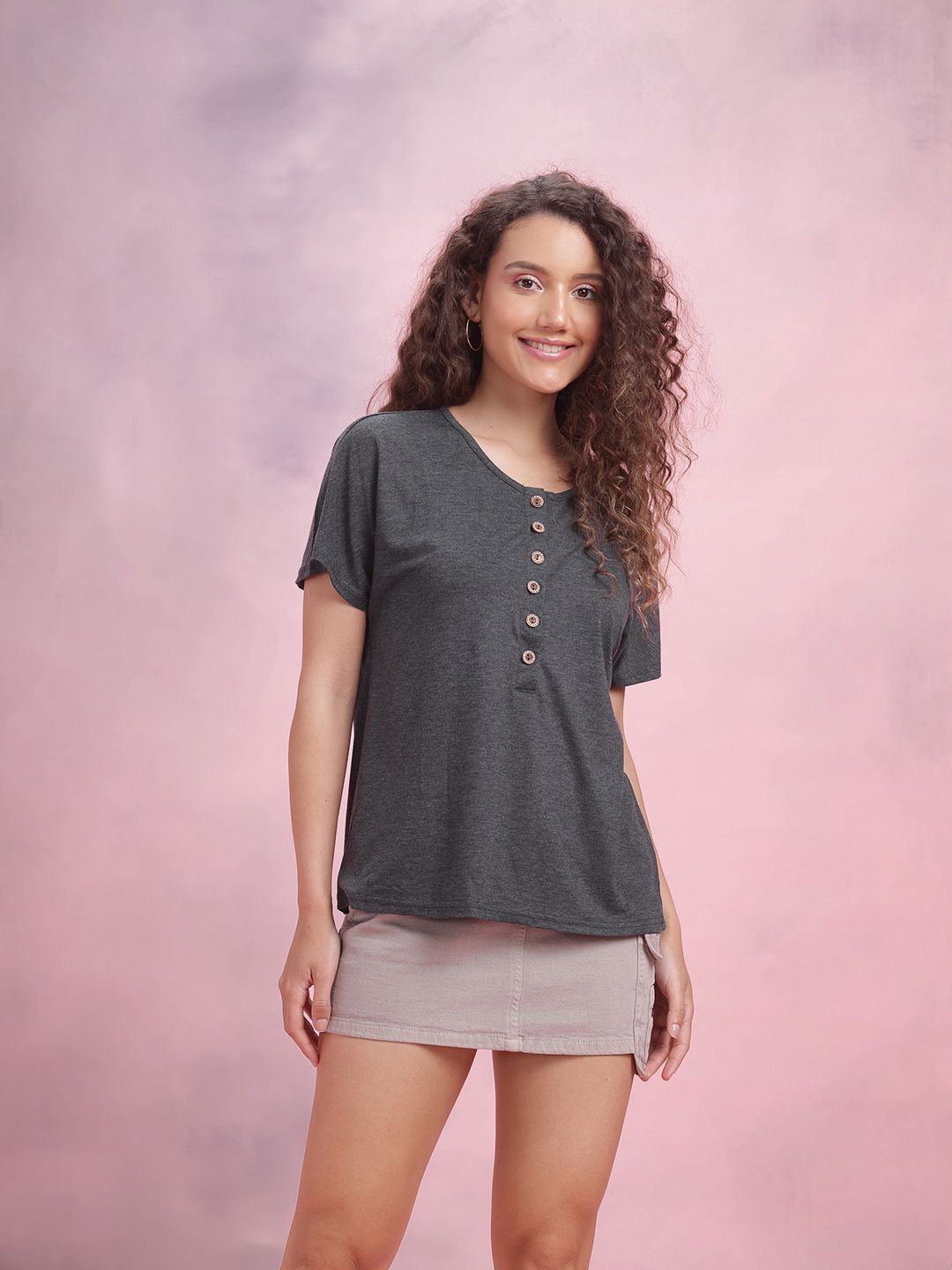 DressBerry Melange Relax Fit Top