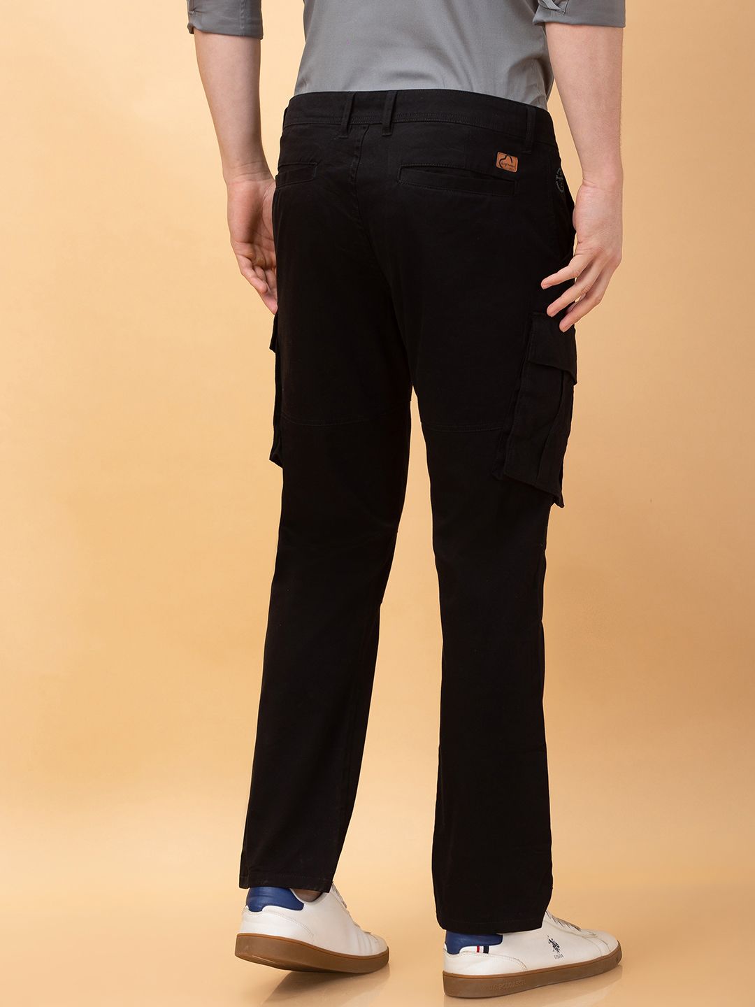 Being Human Men Easy Fit Cargos Trousers