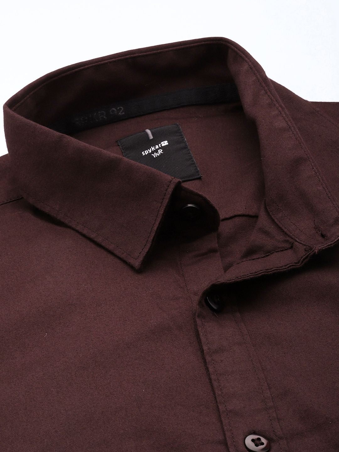 SPYKAR Pure Cotton Slim Fit Opaque Casual Shirt