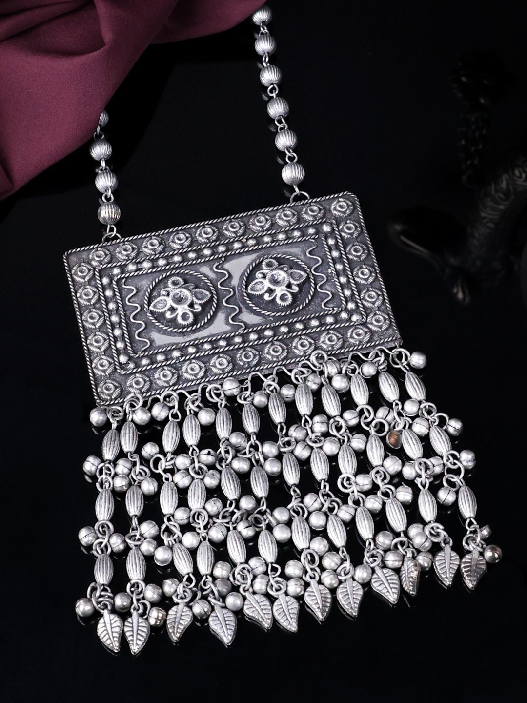 Kalung Beroksida Bersalut Perak PANASH