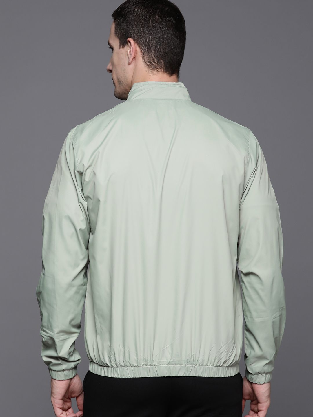 HRX by Hrithik Roshan Striped Lifestyle Bomber Jacket