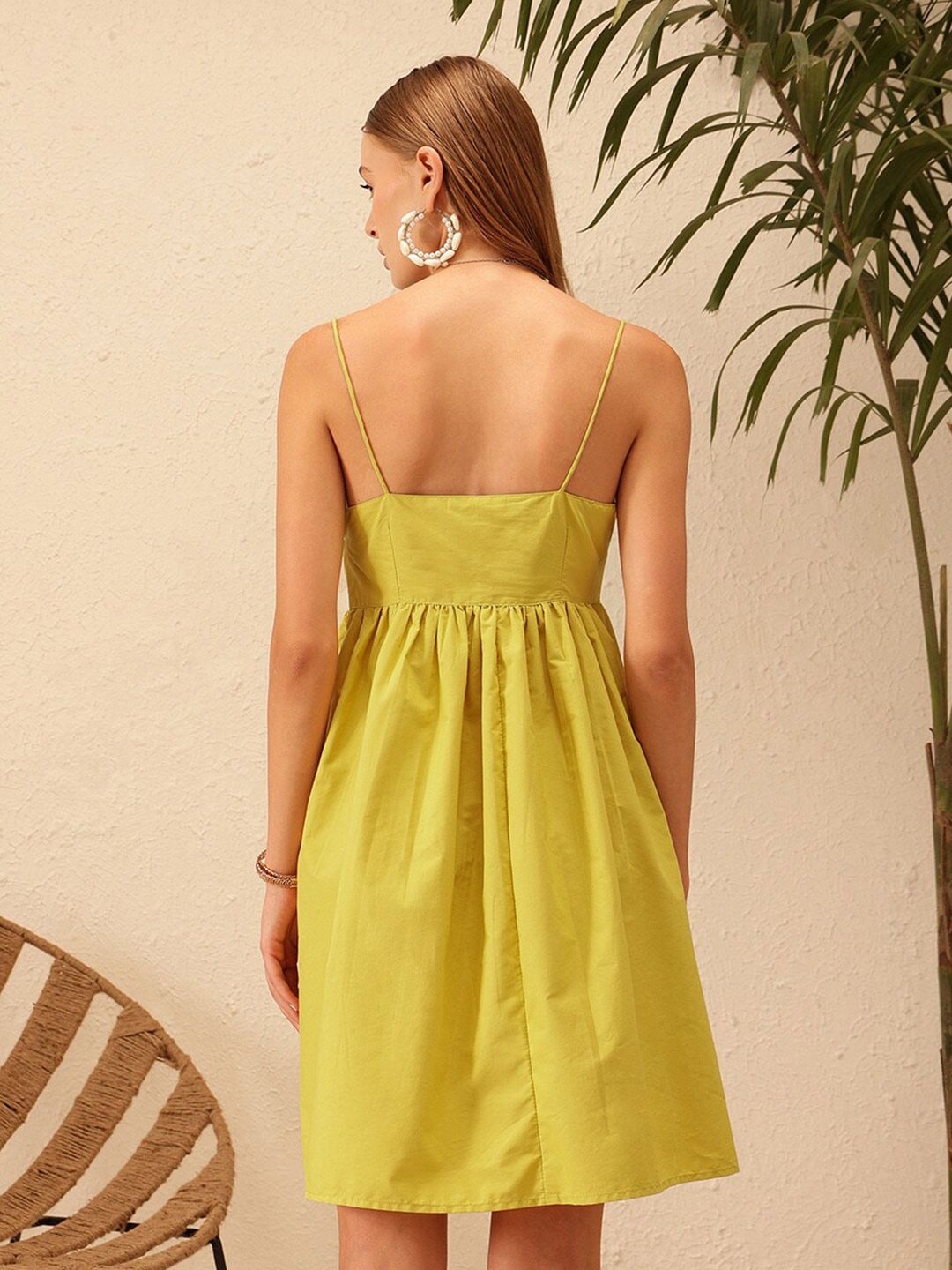 STREET 9 Cotton Fit & Flare Dress