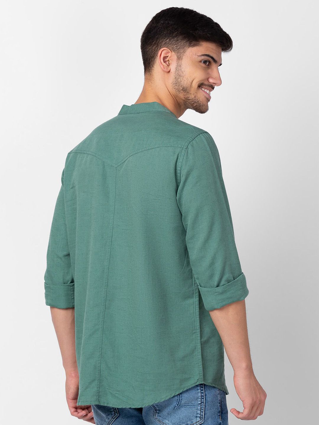 SPYKAR Men Solid Casual Shirt