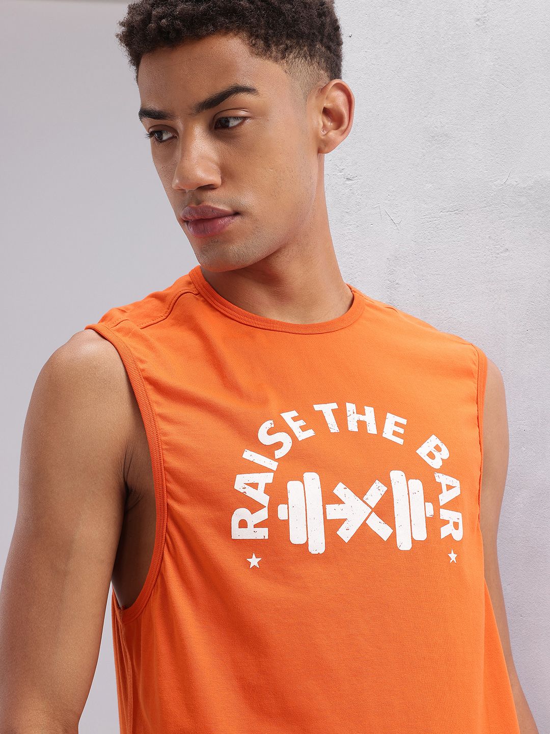 HRX by Hrithik Roshan Typography Printed Training T-shirt