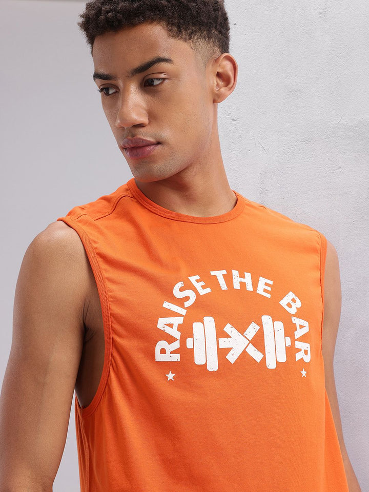 HRX by Hrithik Roshan Typography Printed Training T-shirt