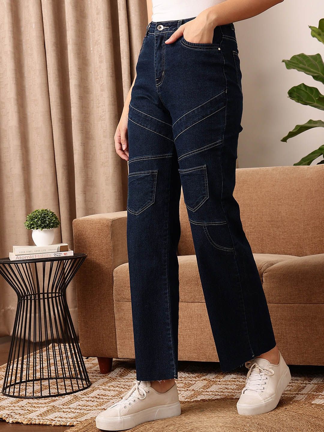STREET 9 Women Comfort Clean Look Stretchable Jeans