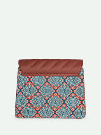 Zouk Women Buckle Detail Banter Bahu Berstruktur Berkladal Dengan Bersih
