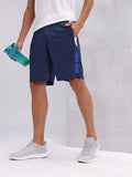 HRX by Hrithik Roshan Men Typography Colourblocked Rapid-Dry Running Shorts