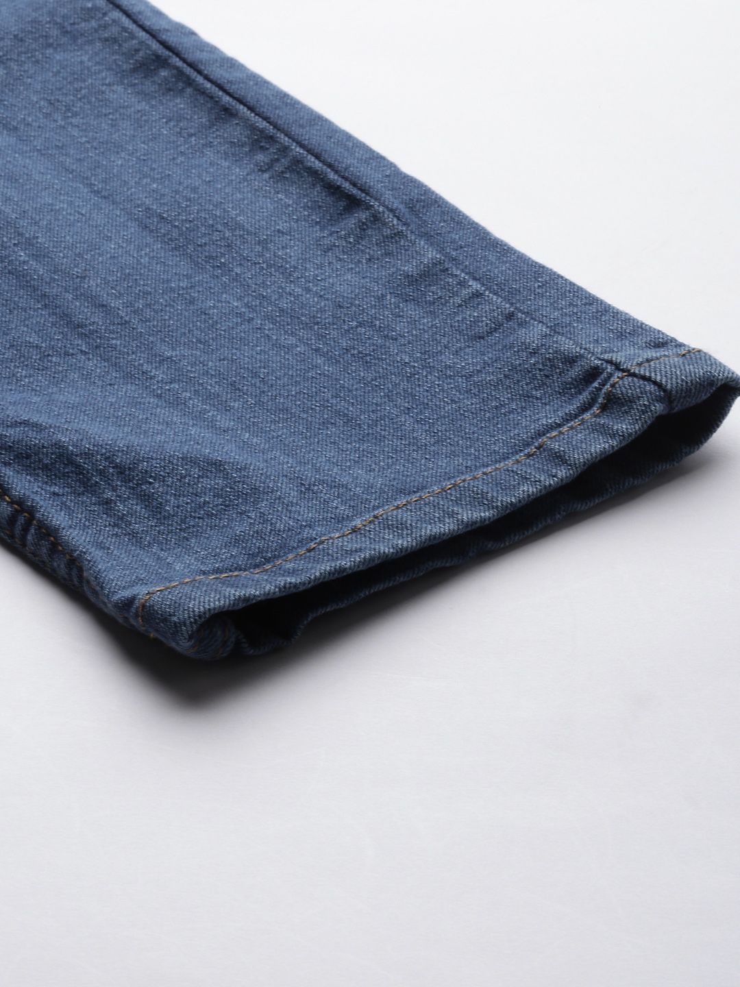 The Indian Garage Co Men Skinny Fit Heavy Fade Stretchable Jeans