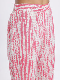 Anouk Floral Print Pure Cotton Straight Kurta with Trousers & Dupatta