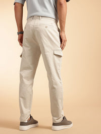 French Connection Men Regular Fit Cargos Trousers