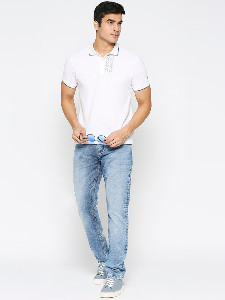 Being Human Men Slim Fit Heavy Fade Jeans