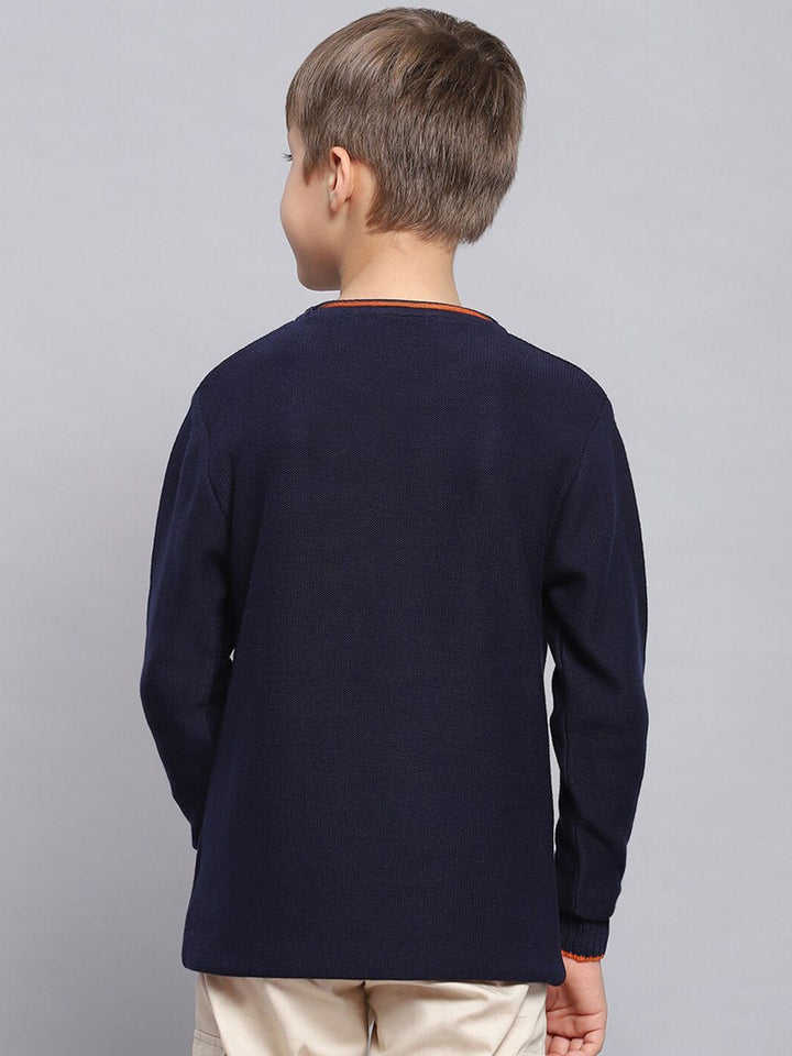Monte Carlo Boys Pure Cotton Pullover Sweater