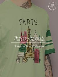 DILLINGER Men Graphic Printed Oversized T-shirt