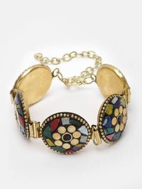 PANASH Gold-Plated Link Bracelet