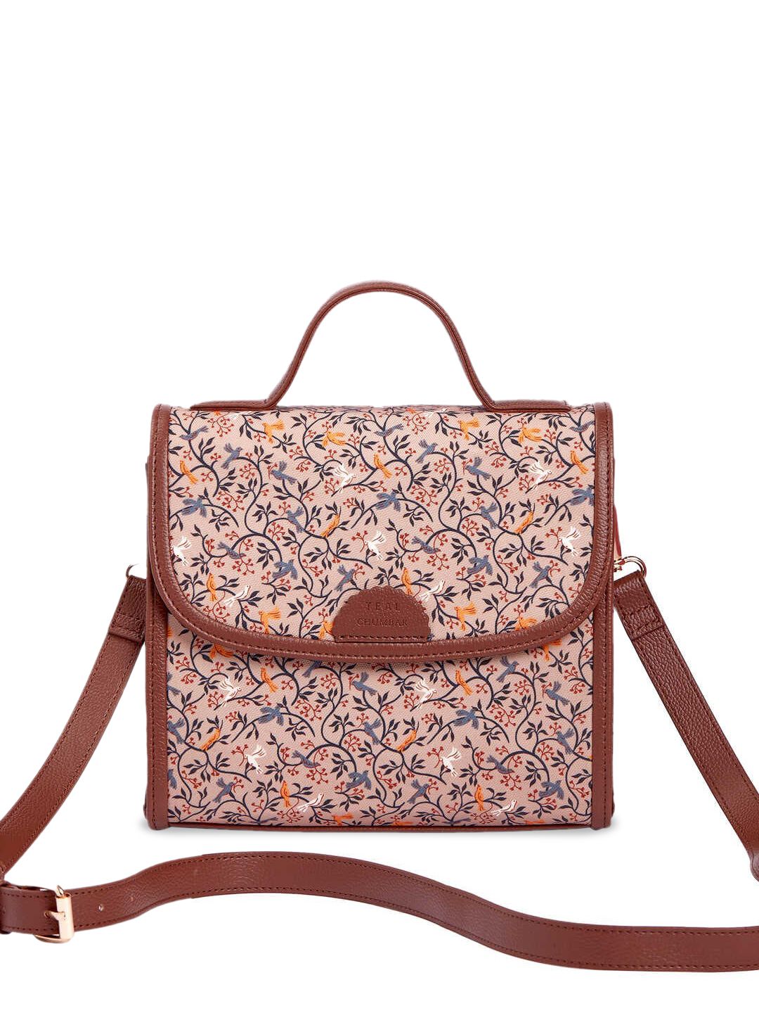 TEAL BY CHUMBAK  Printed Sling Bag