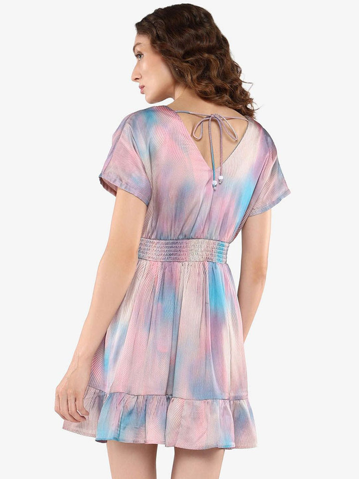 Rareism Women Printed Fit & Flare Dress