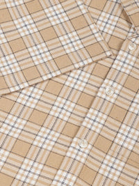Thomas Scott Men Premium Tartan Checks Casual Oversized Shirt