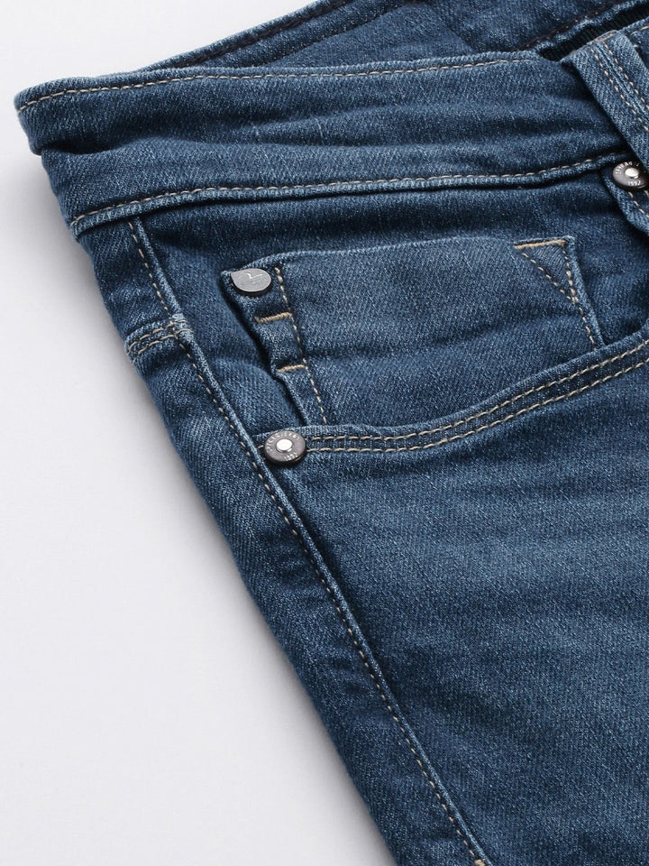 SPYKAR Men Rovers Mid-Rise Light Fade Stretchable Jeans