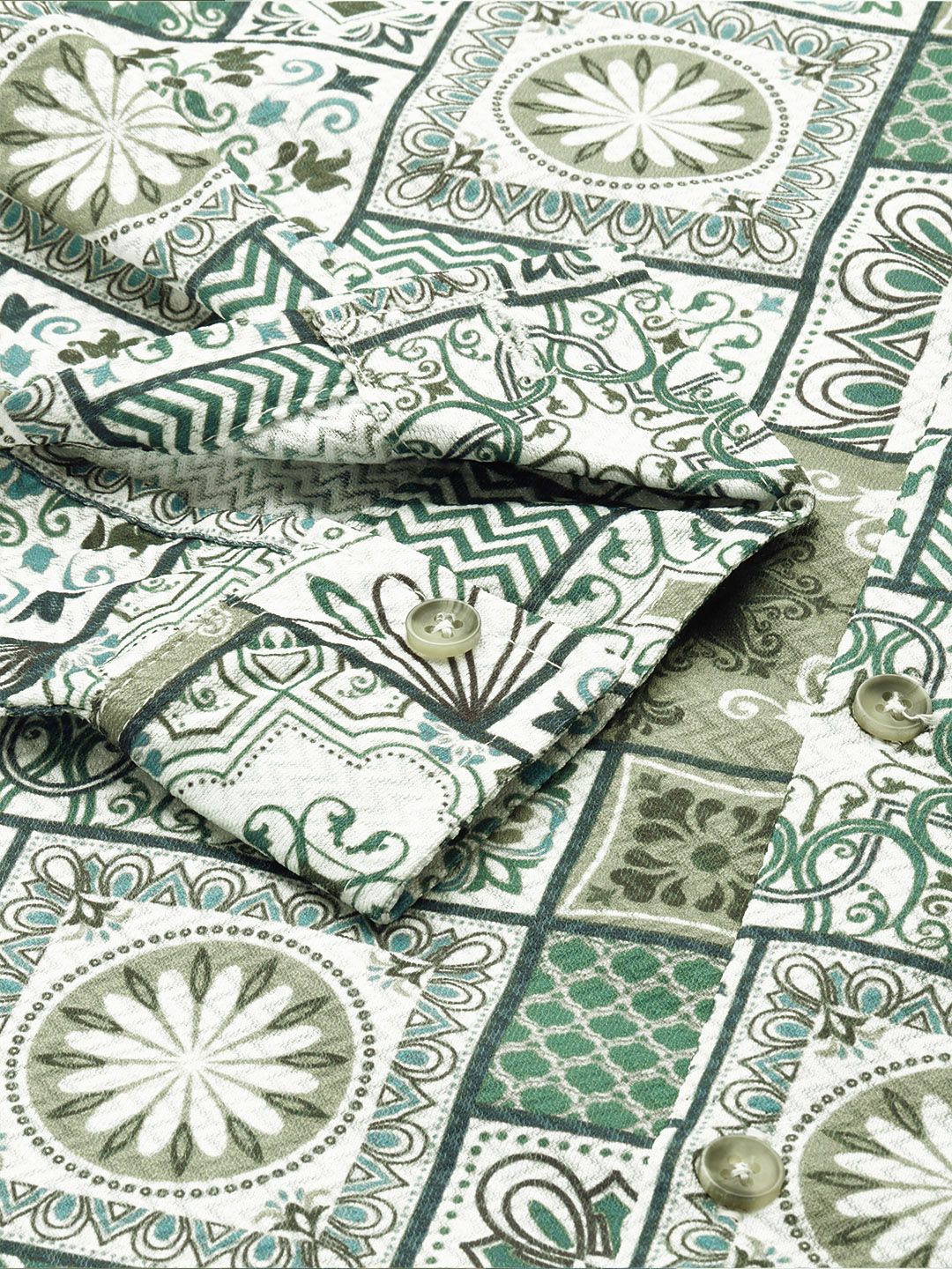 The Indian Garage Co Ethnic Motifs Printed Casual Shirt