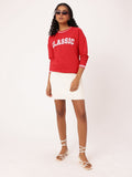 DressBerry Embroidered Relaxed Fit Sweatshirts