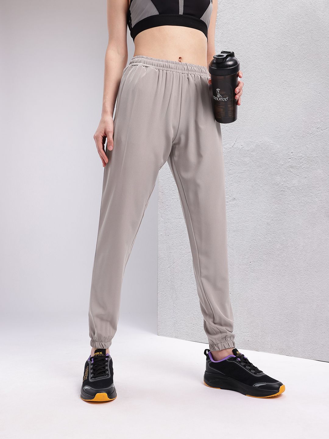 HRX by Hrithik Roshan Women Brand Logo Running Joggers