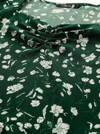 STREET 9 Women Green Printed A-Line Dress