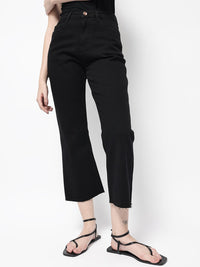 RAREISM Women Comfort Flared High-Rise Stretchable Jeans