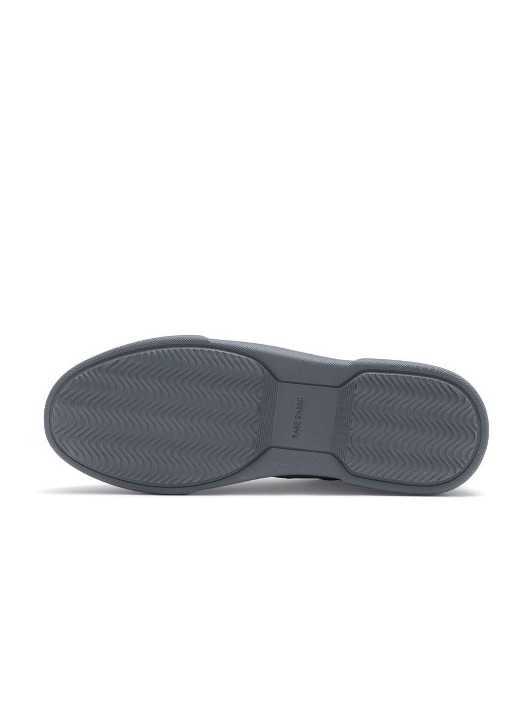 RARE RABBIT Men Perforations Leather Sneakers