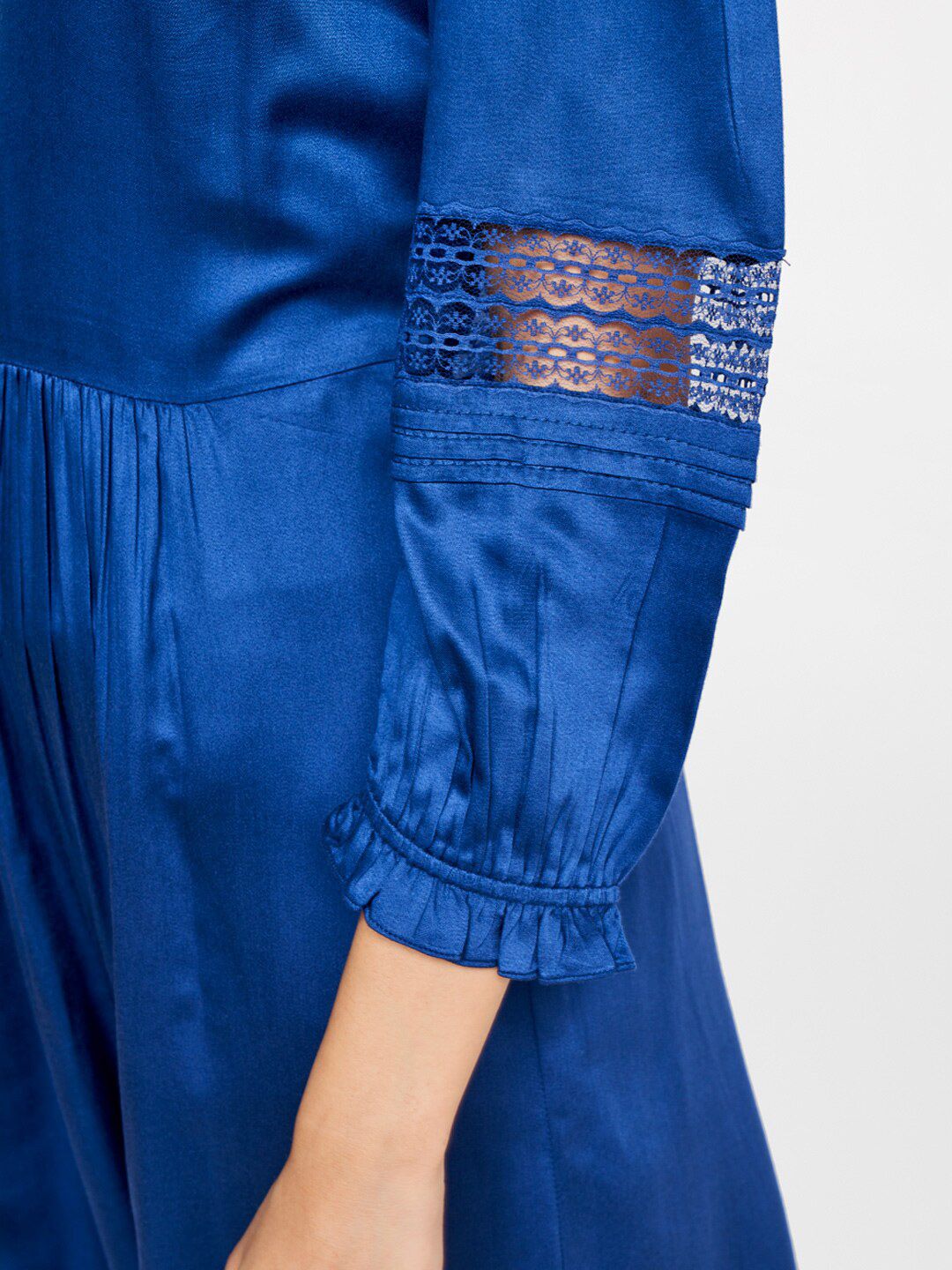 AND Women Blue A-Line Dress