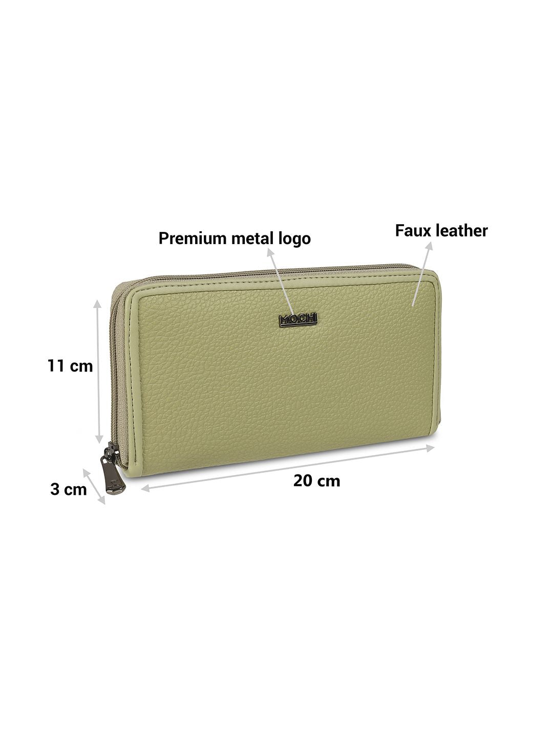 Mochi Women Zip Around Wallet