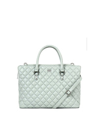 Berrylush Textured Quilted 16 Inch laptop Bag