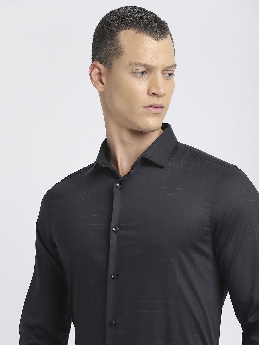 THE BEAR HOUSE Slim Fit Pure Cotton Formal Shirt