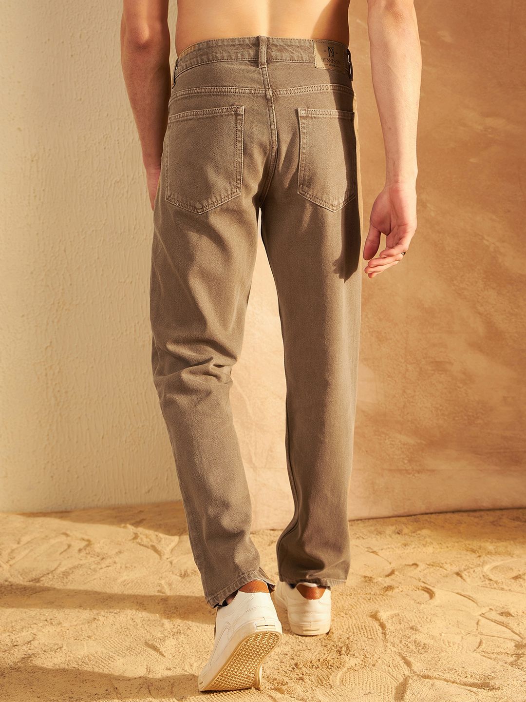 DENNISON Men Comfort Baggy Fit Non Stretchable Cotton Jeans