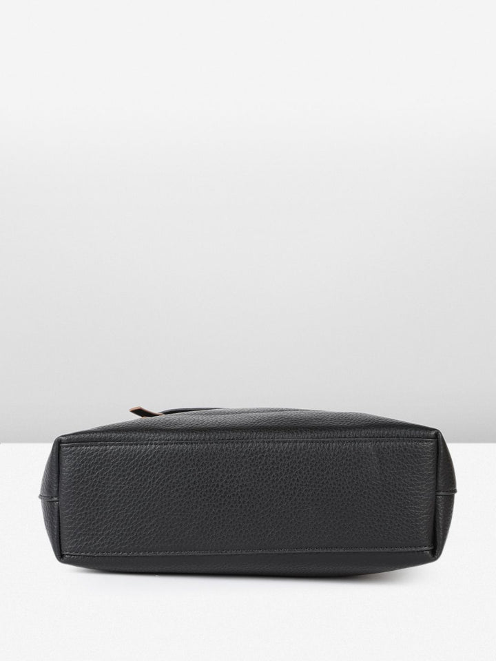 DressBerry Textured Structured Shoulder Bag