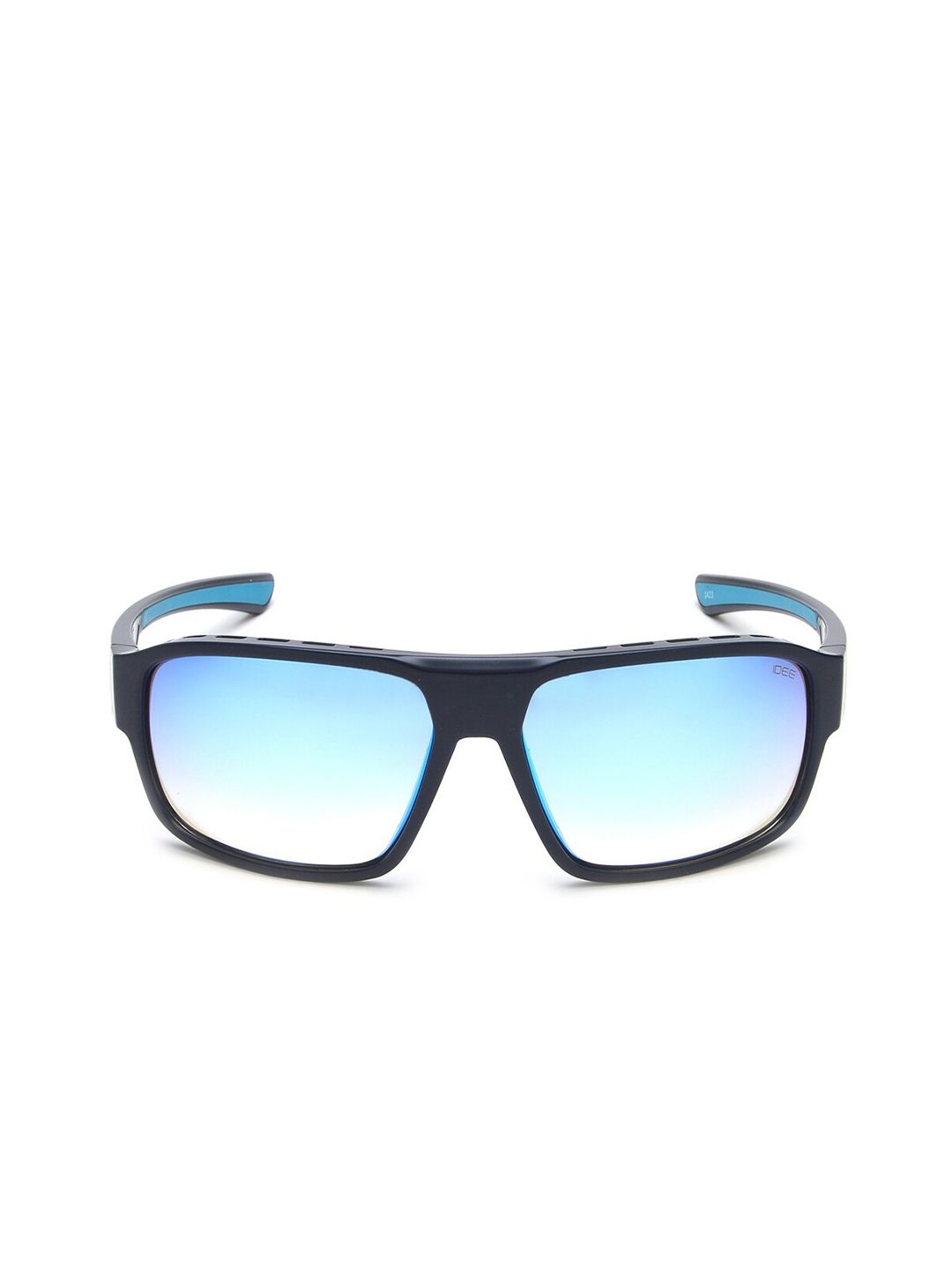 Idee lelaki cermin mata hitam persegi dengan lensa dilindungi UV-ids3019c4sg