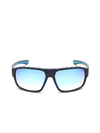 Idee lelaki cermin mata hitam persegi dengan lensa dilindungi UV-ids3019c4sg