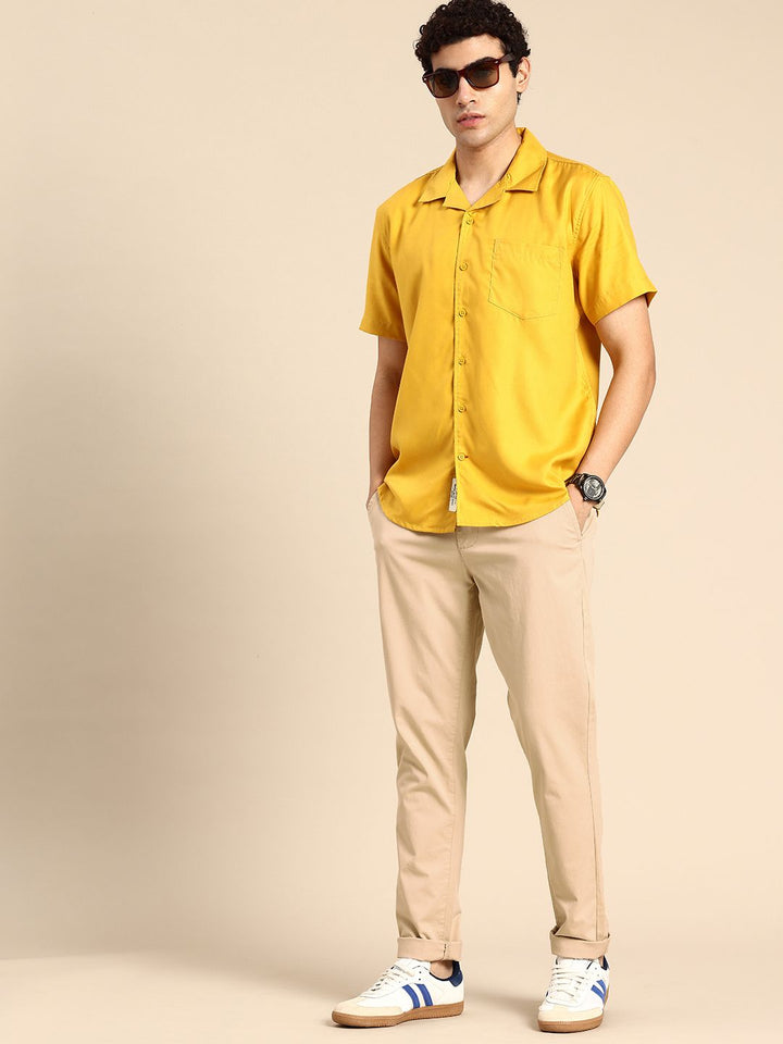 Being Human Men Classic Slim Fit Chinos Trousers