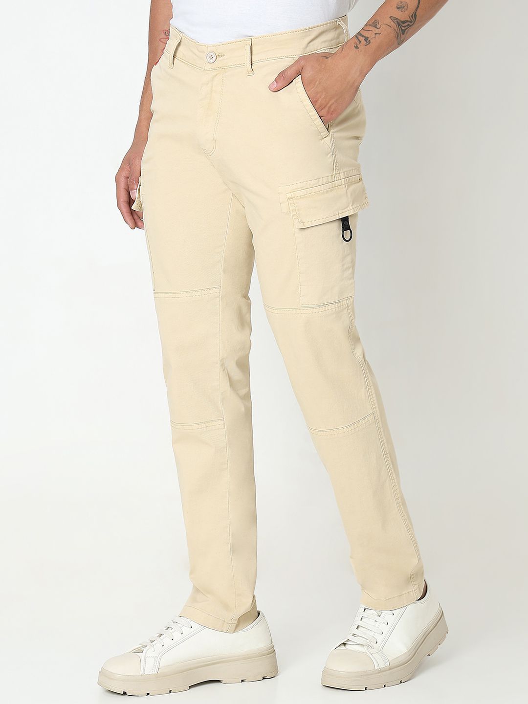 SPYKAR Men Cargos Trousers