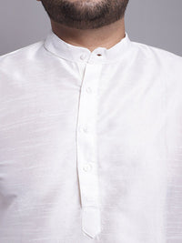 SOJANYA PLUS Regular Silk Cotton Kurta With Pyjamas & Nehru Jacket