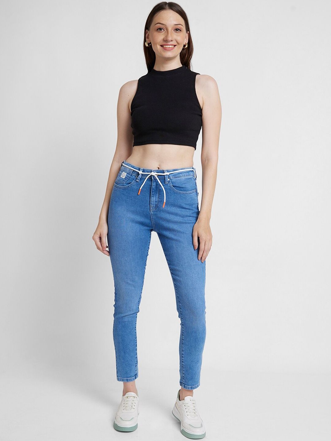 SPYKAR Women Adora Skinny Fit Clean Look Stretchable Jeans