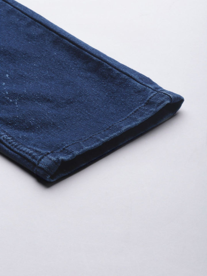 The Indian Garage Co Men Highly Distressed Light Fade Stretchable Jeans