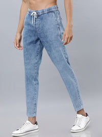 HIGHLANDER Men Blue Tapered Fit Mid-Rise Clean Look Jeans